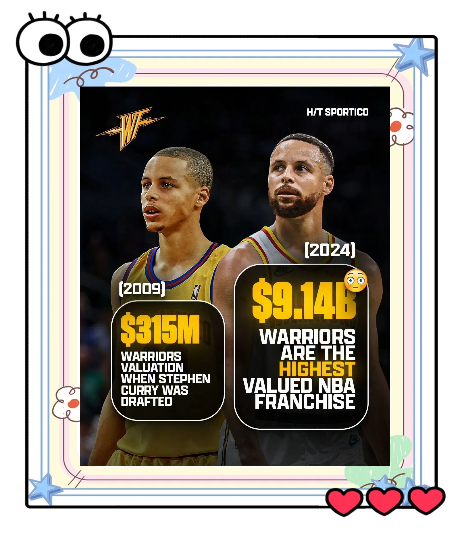 关于库里拟与勇士续约终老,球队老板心态的信息